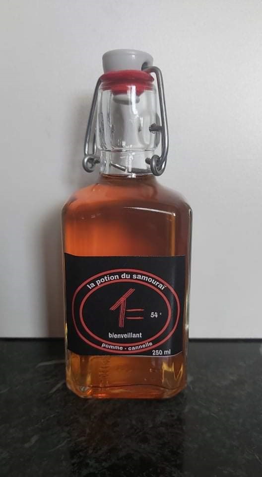 potion du samourai, pomme-cannelle