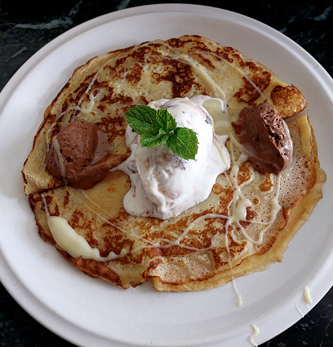 crepes-glaces-chocolat potion du samourai, crepes glaces chocolat